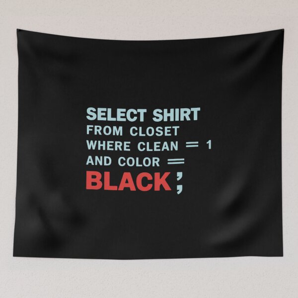Item preview, SQL Select From Closet Coder Database Admin Men Women designed and sold by andreaswest.