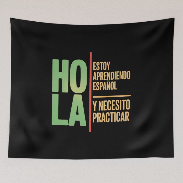 Item preview, Spanish Language for Students Practice Learning as a Gift designed and sold by andreaswest.