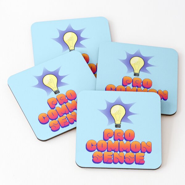 Item preview, Pro Common Sense Retro Typography – Funny Bold Statement Design designed and sold by SimplyJasper.