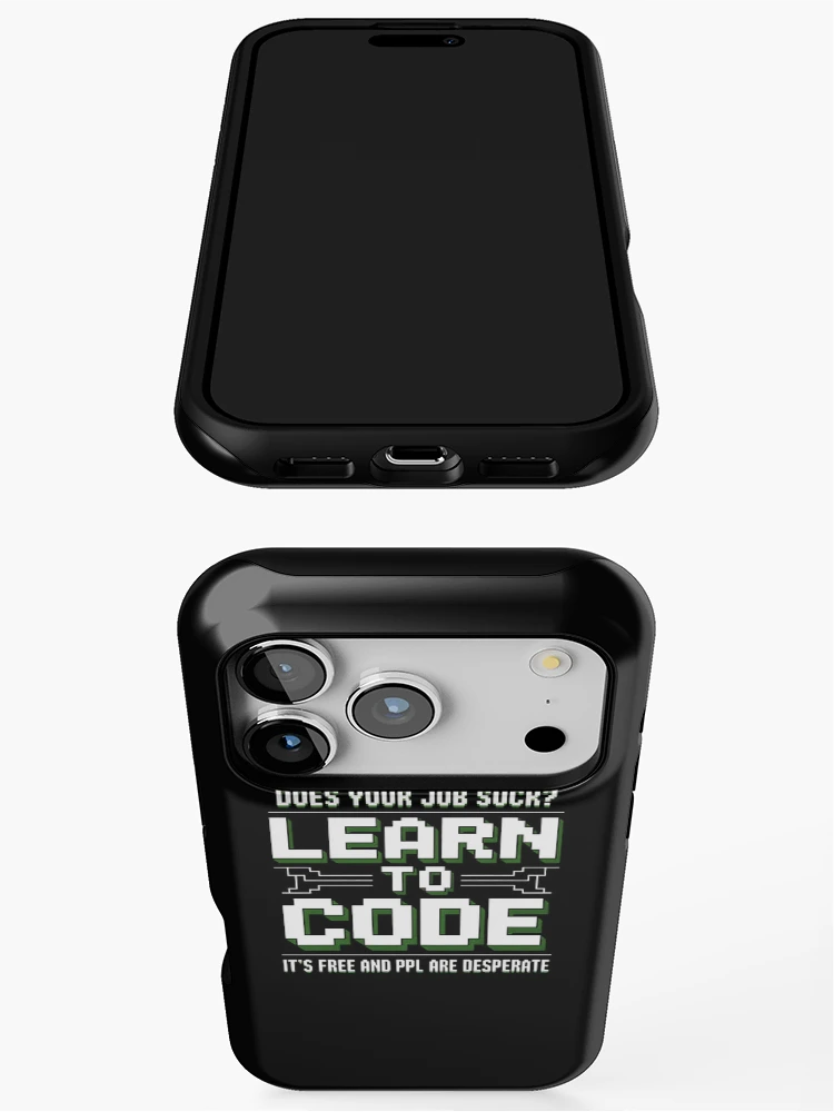 Thumbnail 3 of 4, iPhone Case, Software Engineer Programming Computer Developer Coder designed and sold by andreaswest.