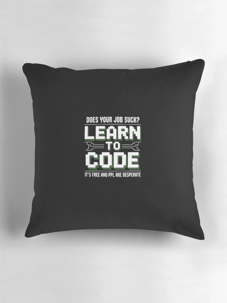 Thumbnail 3 of 4, Pillow, Software Engineer Programming Computer Developer Coder designed and sold by andreaswest.
