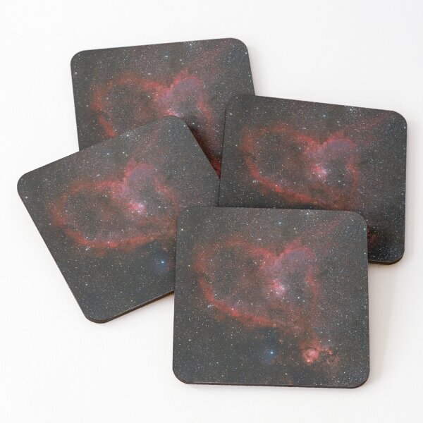 Item preview, Heart Nebula Space Art – Deep Space Astrophotography designed and sold by LUZ EN LA OSCURIDAD.