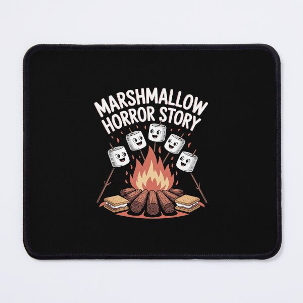 Item preview, S'Mores Marshmallow Camping Campfire Scary Horror Story designed and sold by andreaswest.