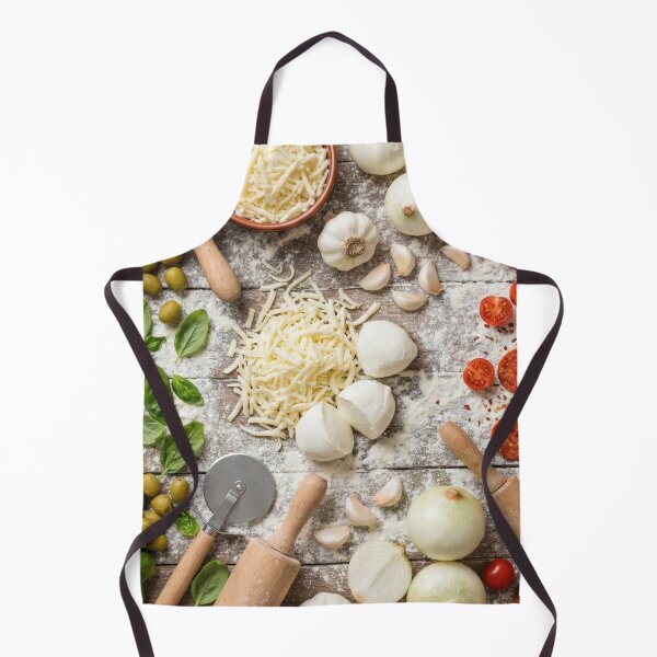 Item preview, Italian Pizza Ingredients - Rustic Cooking Knolling designed and sold by SavinMercantile.