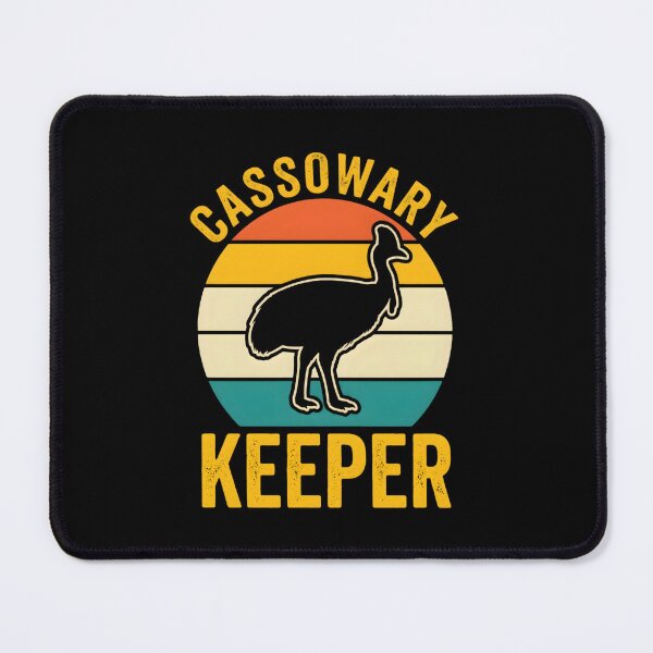 Item preview, Cassowary Keeper, Funny Bird Lover Gift, Exotic Wildlife Animal Graphic Tee for Zookeeper Aviary Nature Fans designed and sold by saloui.