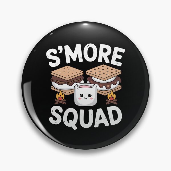 Item preview, Smore Squad, Kawaii S'more Camping Team distressed designed and sold by andreaswest.