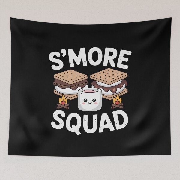 Item preview, Smore Squad, Kawaii S'more Camping Team distressed designed and sold by andreaswest.