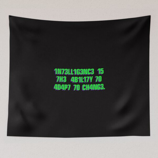 Item preview, intelligence is the ability logo designed and sold by VWscout2.