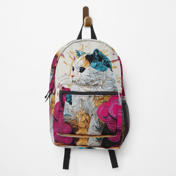 Item preview, Cute Comic Kitten with Speech Bubble Illustration designed and sold by Grafititee.
