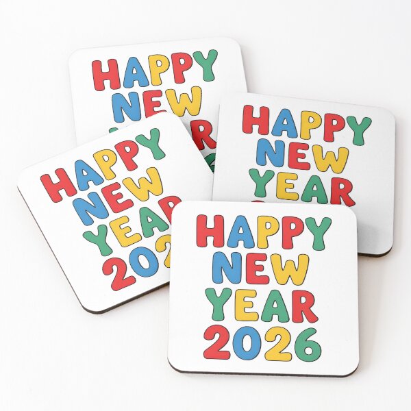 Artikelvorschau, Frohes Neues Jahr 2026 Bunte Buchstaben Kinder Silvester Party entworfen und verkauft von Abdeelol.
