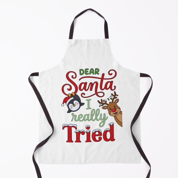 Item preview, Dear Santa I Really Tried, Funny Christmas Holiday Shirt Gift, Sarcastic Xmas Humor Graphic Tee for Men Women designed and sold by saloui.