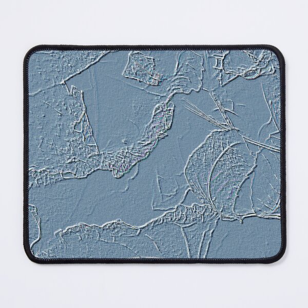 Item preview, Embossed look leaf design abstract fine line leaves designed and sold by MYTOPSHELF.