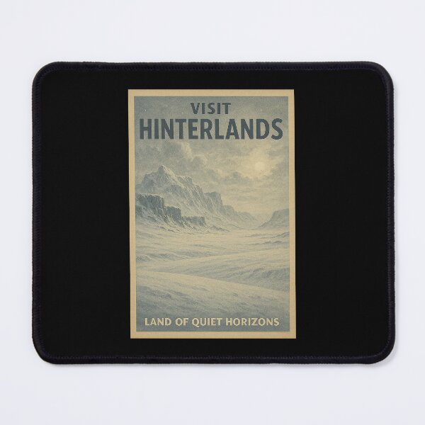 Item preview, Visit the Hinterlands — Land of Quiet Horizons designed and sold by ChickenFund.