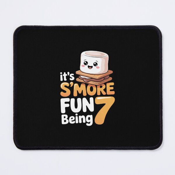 Item preview, S’more Campfire 7th Birthday Marshmallow Camping Smore designed and sold by andreaswest.