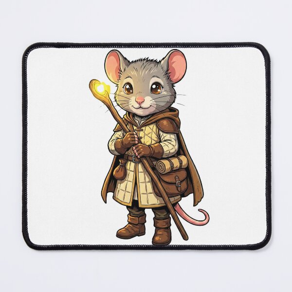 Item preview, Tiny Healer: Mousefolk Cleric designed and sold by SkinnyFlatWhite.