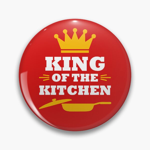 Item preview, King Of The Kitchen. Funny Kitchen Quote. Cooking Quote. designed and sold by DesignHouse07.