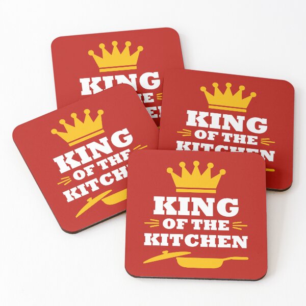 Item preview, King Of The Kitchen. Funny Kitchen Quote. Cooking Quote. designed and sold by DesignHouse07.