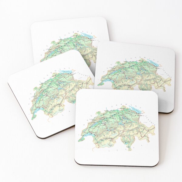 Item preview, Map of Swiss designed and sold by di-Vera-Rosati.