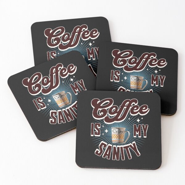 Item preview, Coffee is my sanity designed and sold by TessAdventures.