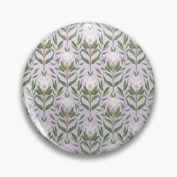 Item preview, Protea Floral Pattern • Soft Lilac Botanical Repeat • Elegant Modern Nature Design designed and sold by baheeya.