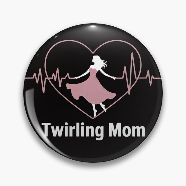 Item preview, Proud Baton Twirling Mom Of Twirler designed and sold by margaridroso.