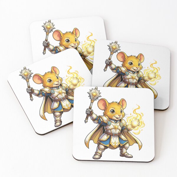 Item preview, Divine Smite: Mousefolk Paladin designed and sold by SkinnyFlatWhite.