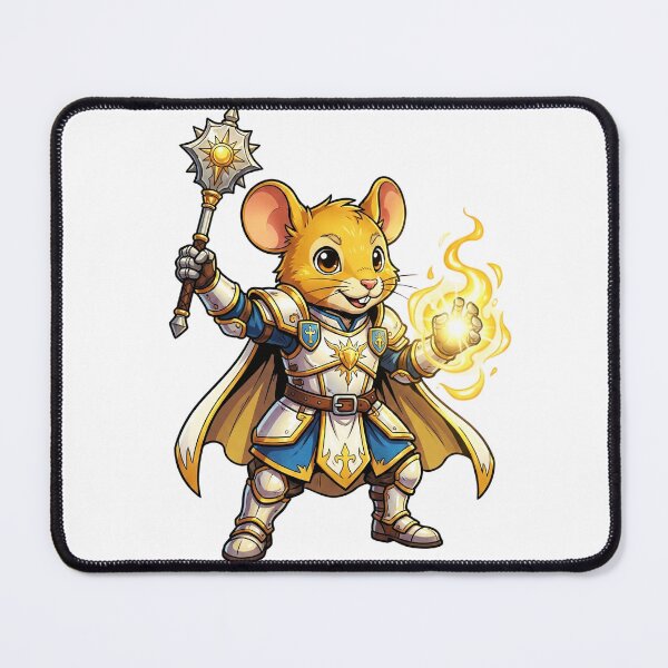 Item preview, Divine Smite: Mousefolk Paladin designed and sold by SkinnyFlatWhite.