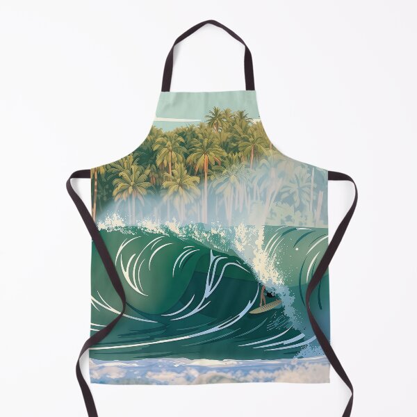 Item preview, Tropical Wave Surf Art – Inside the Barre designed and sold by QShore.
