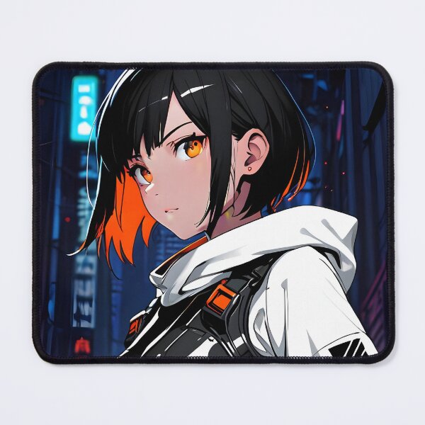 Item preview, ZERO: Face Reveal Harness Look | Cute Cyberpunk Anime Girl designed and sold by Sytrics.