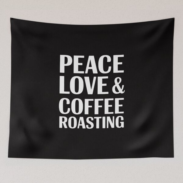 Item preview, Peace Love & Coffee Roasting Coffee Bean designed and sold by margaridroso.