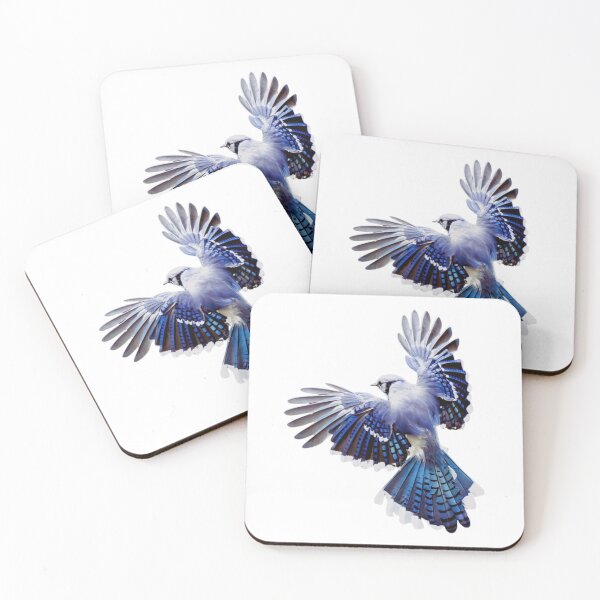 Item preview, Blue jay in flight designed and sold by di-Vera-Rosati.