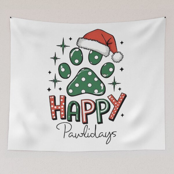 Item preview, happy pawlidays everyone! designed and sold by CanvasRebel.