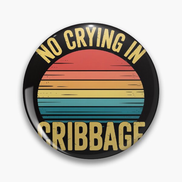 Item preview, No Crying In Cribbage  Cribbage Board Game designed and sold by margaridroso.