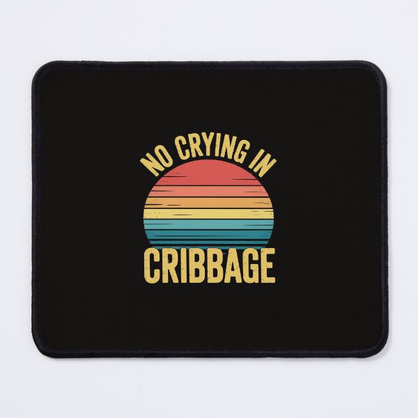 Item preview, No Crying In Cribbage  Cribbage Board Game designed and sold by margaridroso.