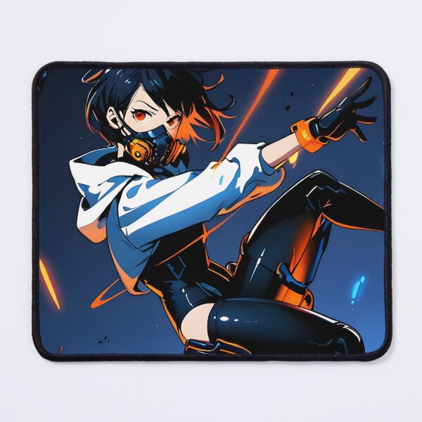 Item preview, ZERO: High-Speed Glide | Cute Cyberpunk Anime Girl designed and sold by Sytrics.