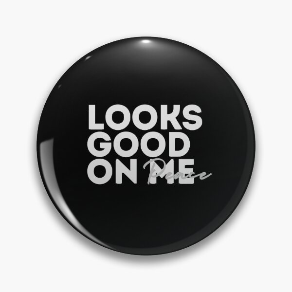 Item preview,  Peace Looks Good On Me - Two-Tone Minimal Quote designed and sold by VirellCo.