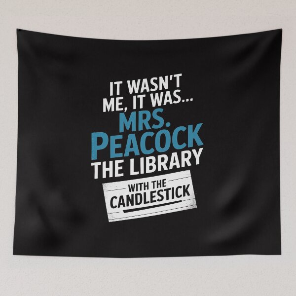 Item preview, Mrs. Peacock Library Candlestick - Clue designed and sold by Minoloinan.