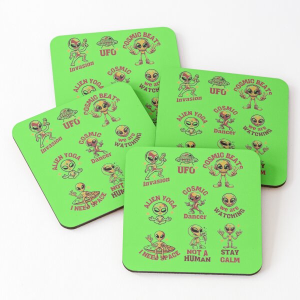 Item preview, Cute Alien Set designed and sold by WAKYSHOP.