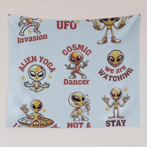 Item preview, Cute Alien Set designed and sold by WAKYSHOP.