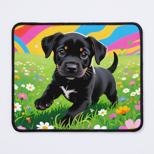 Item preview, Puppy dog playing in a field. designed and sold by Nomad-Maynard.