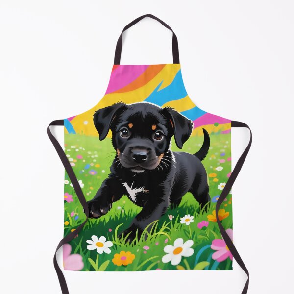 Item preview, Puppy dog playing in a field.  designed and sold by Nomad-Maynard.
