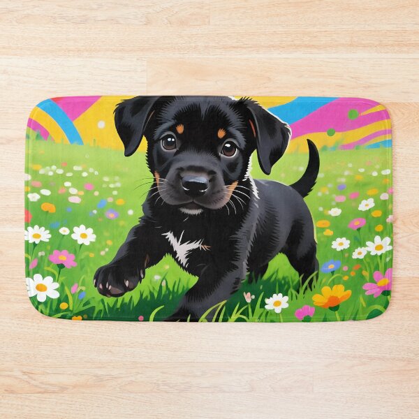 Item preview, Puppy dog playing in a field.  designed and sold by Nomad-Maynard.