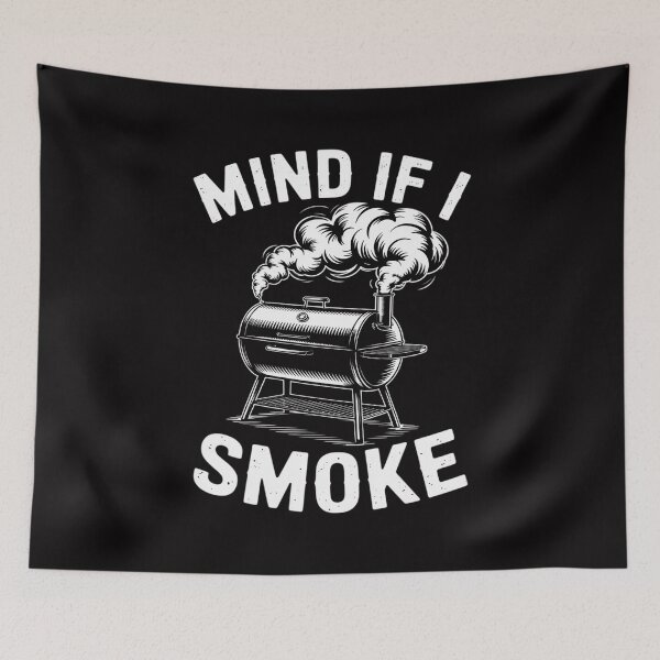 Item preview, Mind If I Smoke Grilling Lover BBQ Smoker designed and sold by Minoloinan.