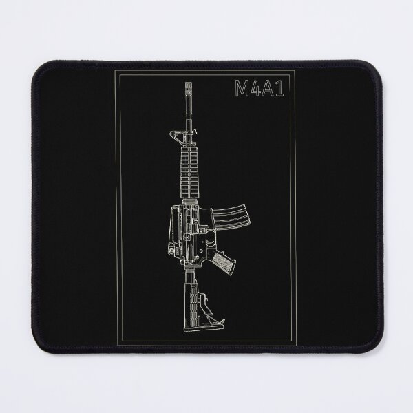 Item preview, M4A1 Assault Rifle Blueprint designed and sold by RetroPrintsUS.