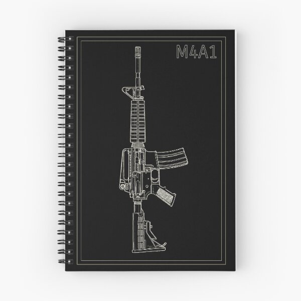 Item preview, M4A1 Assault Rifle Blueprint designed and sold by RetroPrintsUS.