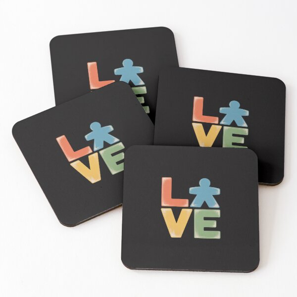 Item preview, Meeple Love Board Game Night Tabletop Gamers designed and sold by Minoloinan.
