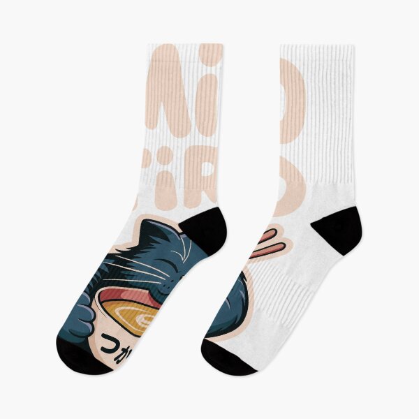 Item preview, Miso Tired Ramen Cat Pun designed and sold by designleon19.