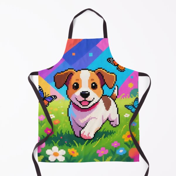 Item preview, Puppy dog playing in a field.  designed and sold by Nomad-Maynard.