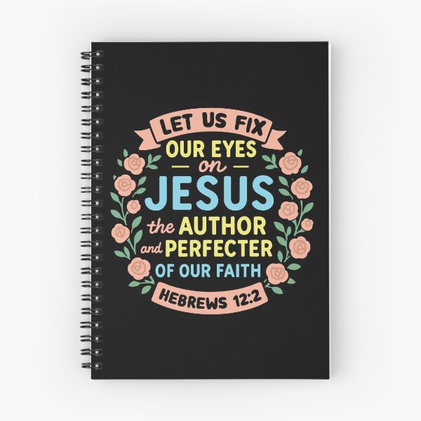 Item preview, Hebrews 12:2 Let Us Fix Our Eyes On Jesus designed and sold by plushism.