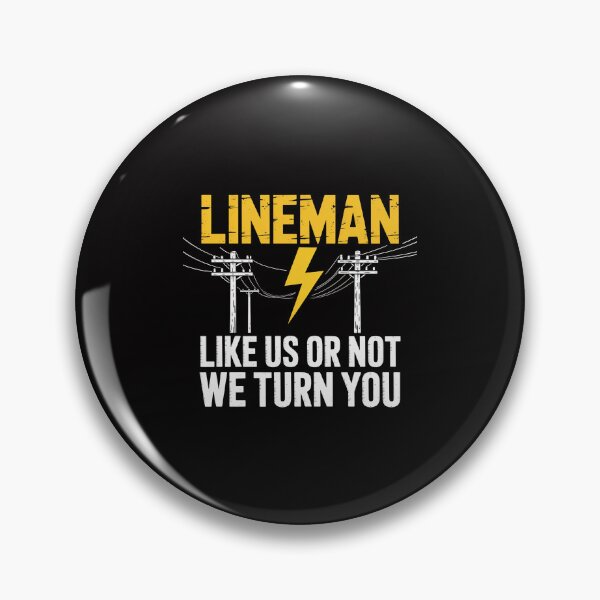 Item preview, Lineman Art For Men Dad Electronics Humor Electrician designed and sold by Minoloinan.
